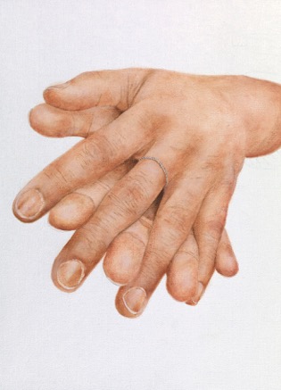 hands painted by patrice moor
